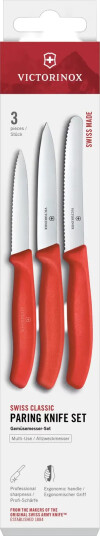 Victorinox Victorinox Swiss Classic skrelleknivsett 3 deler Svart