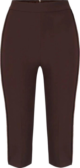 Elisabetta Franchi Dame Bukser Brun XS,