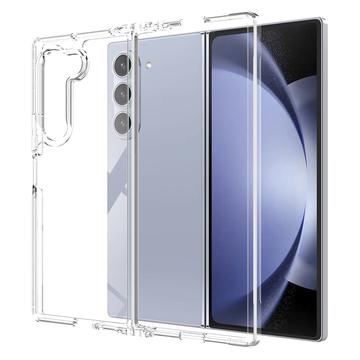 Samsung Galaxy Z Fold6 Ripebestandig Hybrid-deksel Gjennomsiktig