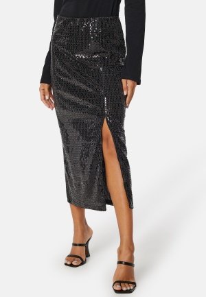 Y.A.S Darkness HW Midi Skirt Black XL