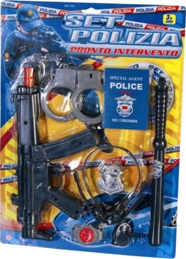Rs Toys Lekepoliti-Sett 6 Deler 4+ År