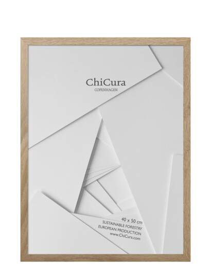 ChiCura Wooden Frame 40X50Cm Glass Brown 40X50CM ChiCura Wooden Frame 40X50Cm Glass Brown 40X50CM