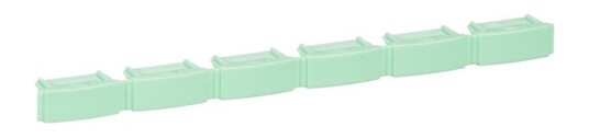 LK Colour code bar green for patchpanel 6p