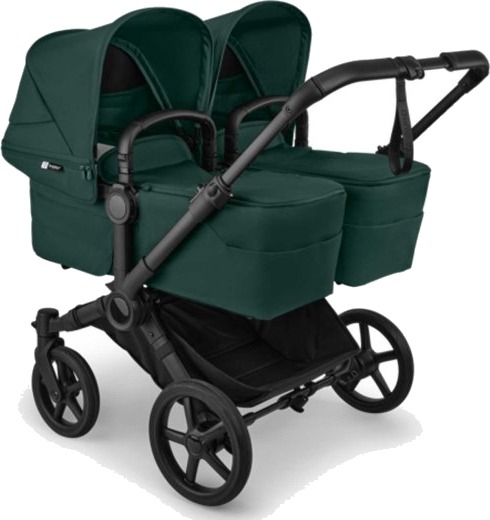 Bugaboo Donkey 6 Tvillingvogn Fern Green