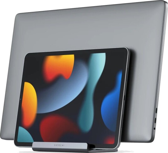Satechi Dual Vertikal Stativ for MacBook og iPad