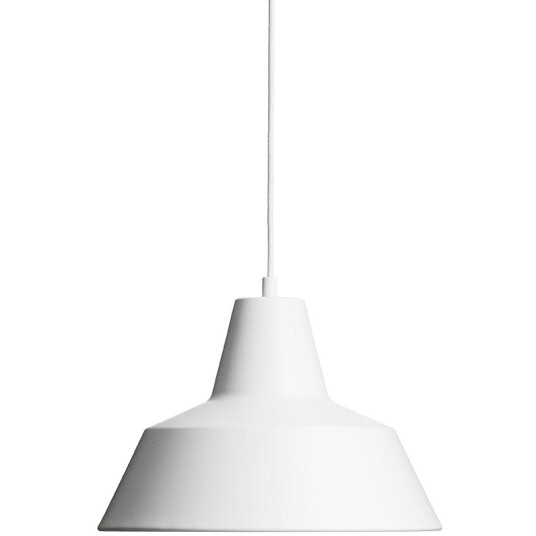 Made by Hand Workshop Pendant W4 Matte White