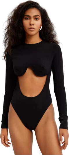 Jean Paul Gaultier Dame Topper Svart XS,