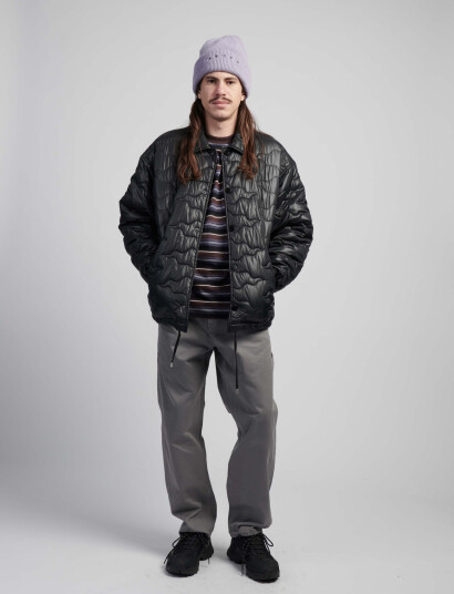Edwin Darren Coach Jacket-Black - Black - L Edwin Darren Coach Jacket-Black - Black - L