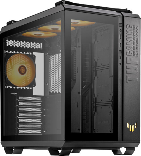 ASUS TUF Gaming GT502 Horizon ARGB Mid Tower Kabinett - Svart ASUS TUF Gaming GT502 Horizon ARGB Mid Tower Kabinett - Svart