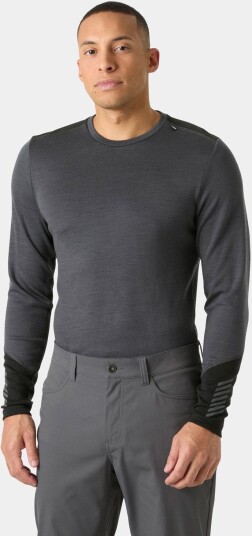 Helly Hansen Herre Lifa Merino Mellomvekt Crew Basislag Lifa® S