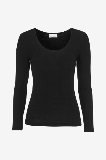 Damella   Topp Long Sleeve   Svart