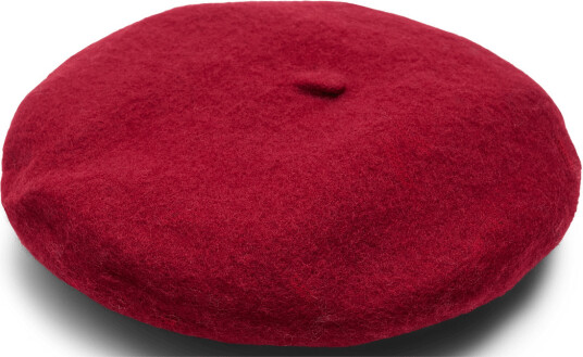 Vero Moda Vmbella Wool Beret - Red - ONE SIZE