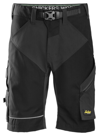 Snickers Workwear 6914 FlexiWork Arbeidsshorts Svart, Klær