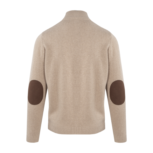 Tasse Cardigan Oatmeal L Lambswool cardigan