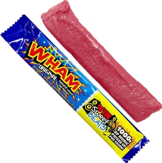Wham! Chew Bar med Sure Krystaller 16 gram Wham! Chew Bar med Sure Krystaller 16 gram