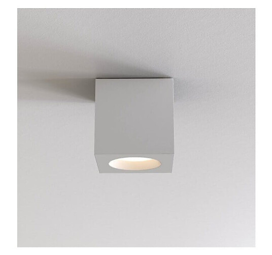 Astro Kos ll Firkantet Taklampe Matt Hvit