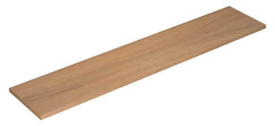 Dansani Calidris Benkeplate B40-240xh3xd41cm Lys eik / 200cm
