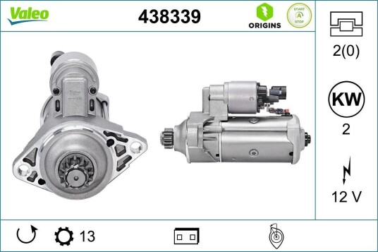 VALEO 438339 Starter