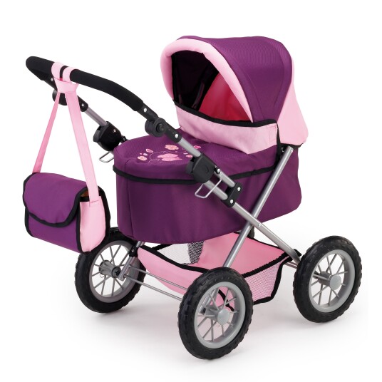 Bayer Dolls Pram Trendy Plum 13057AA Bayer Dolls Pram Trendy Plum 13057AA