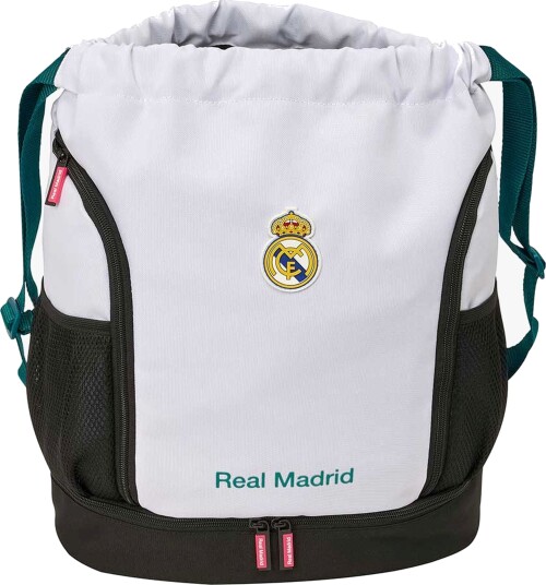 Real Madrid Gympose 22L Hvit/Grønn