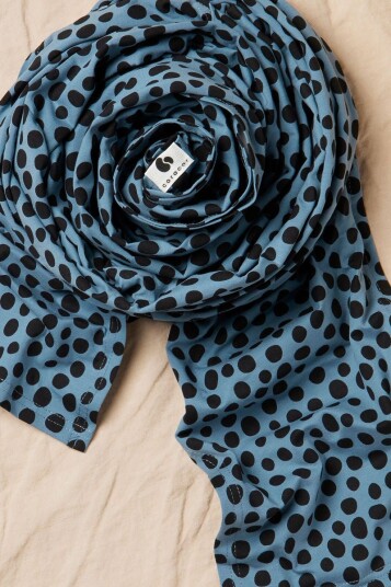 Coracor Bæresjal Abstract Dot Blue Coracor Bæresjal Abstract Dot Blue