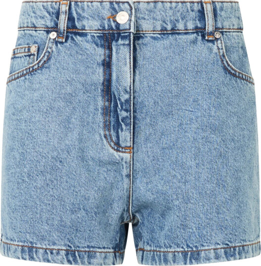 Moschino Dame Shorts Blå W30,