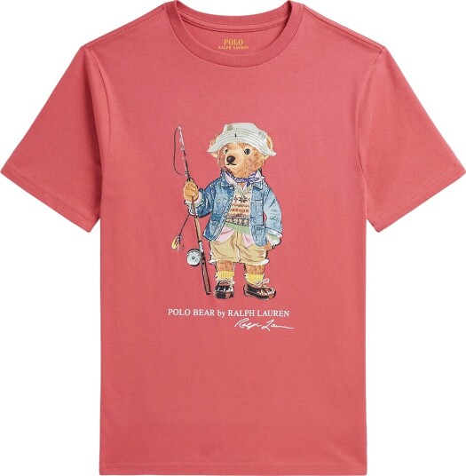 Polo Ralph Lauren T skjorte Adirondack Berry m. Trykk Polo Ralph Lauren 8 år (128) T skjorte Rosa