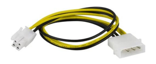 Deltaco 30 cm 4-pin Strømkabel til ATX12V