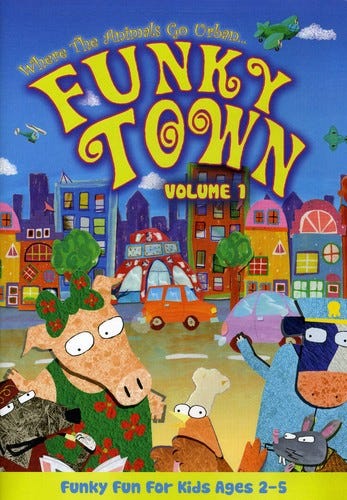 Where The Animals Go Urban: Funky Town 1 DVD