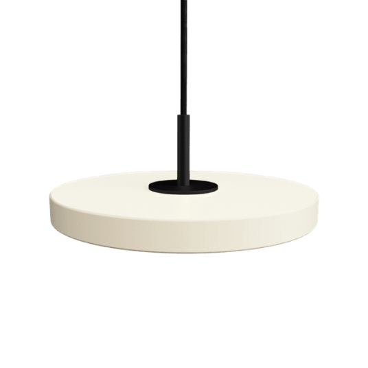 Umage Asteria Micro Taklampe Med Dimmer Perlehvit/ Sort Topp Umage Asteria Micro Taklampe Med Dimmer Perlehvit/ Sort Topp