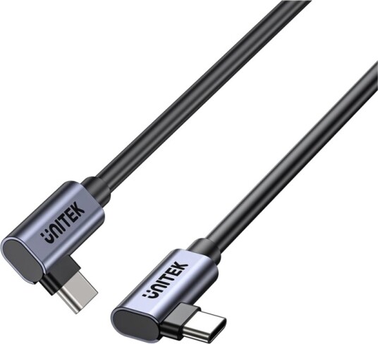 Unitek Usb-C Til Usb-C Pd 100W-Kabel Dobbel 90 Grader 1 M