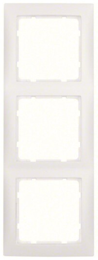 Hager 10139909 Kombinasjonsramme termoplast, serie S1 3 rom