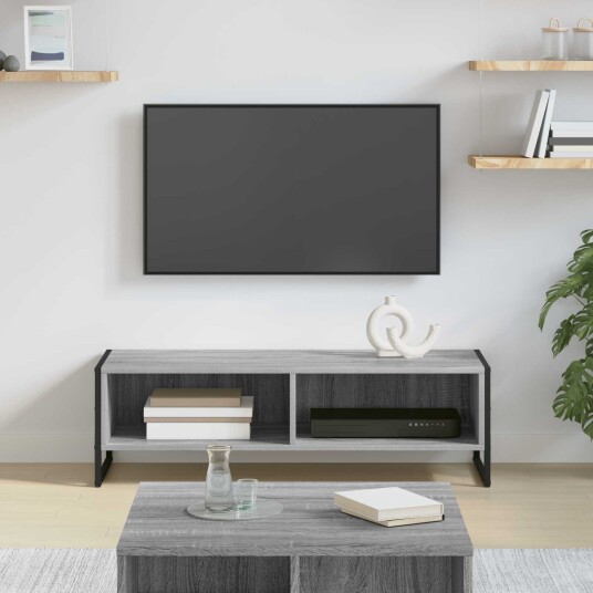TV skap Grå Sonoma 100 x 36.5 x 30.5 cm Konstruert tre