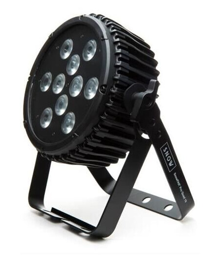 Snowpar Pro Quad 10 10x8w Quad Led Rgbw Pc I/o,3&5; Pin Dmx
