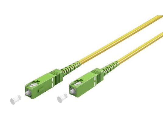 Goobay 59645 Fiberoptisk Kabel 25 M Sc/Apc Ftth Os2 Gul (59645) Goobay 59645 Fiberoptisk Kabel 25 M Sc/Apc Ftth Os2 Gul (59645)