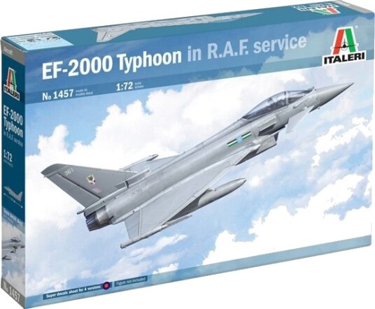 Italeri 1:72 Eurofighter Typhoon R.A.F. Modellfly