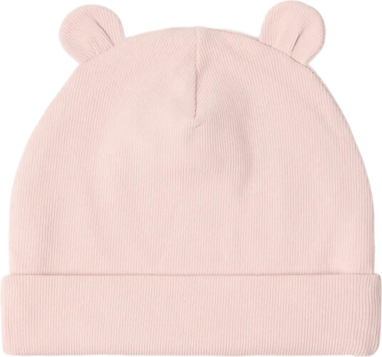 Lindex Ribbed Hat - Pink - 48/50