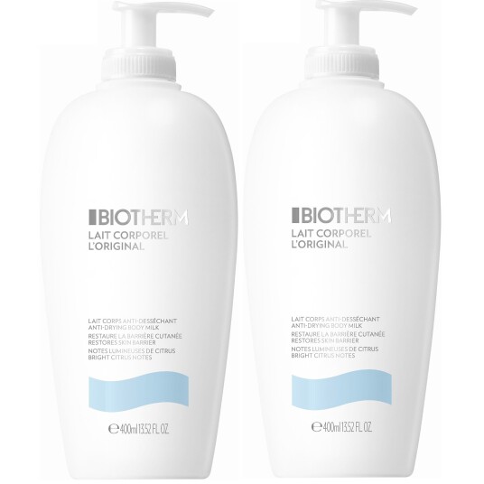 Biotherm Lait Corporel Body Milk Duo 2x400 ml Biotherm Lait Corporel Body Milk Duo 2x400 ml