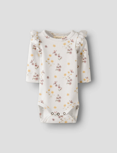 Lil"Atelier Nbfgavo Eko Ls Slim Body Lil Noos White 62 Lil"Atelier Nbfgavo Eko Ls Slim Body Lil Noos White 62