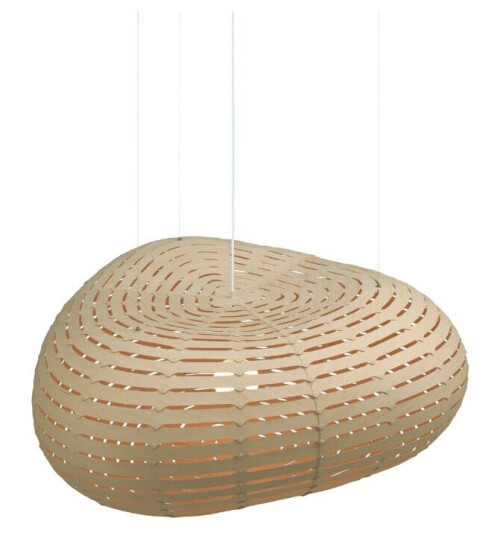 David Trubridge Cloud Pendel Small Bamboo