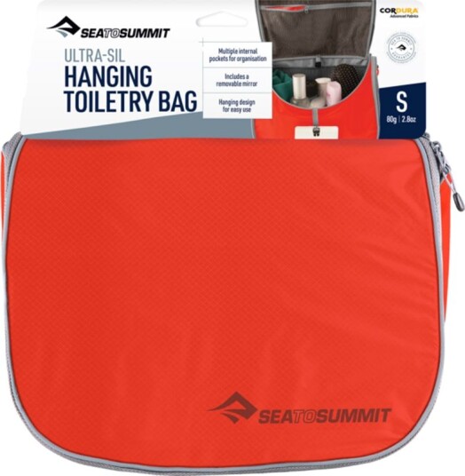 Sea To Summit Hanging Toiletry Bag Ultra Sil S SMALL Orange