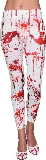 Leggings med Fotorealistisk Blod