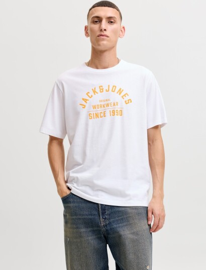 Jack & Jones Jprbluthor Ss Tee Fst 4Pk Mp Navy XXL