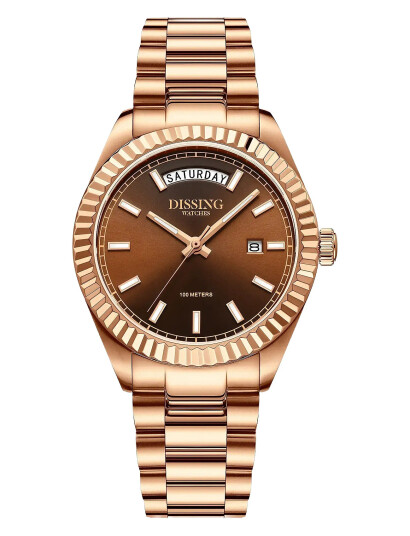 Dissing Day Date D1725 Brown ONE SIZE Dissing Day Date D1725 Brown ONE SIZE