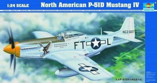 Trumpeter 1/24 North American P-51D Mustang IV