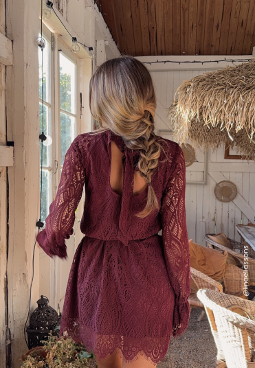 Bubbleroom Lace Bow Dress
