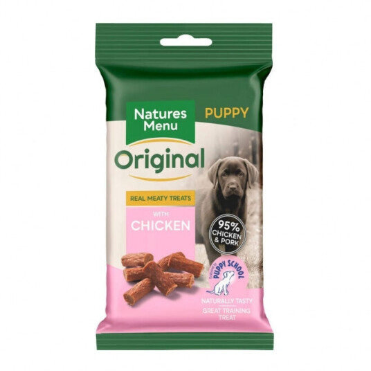 Natures Menu Natures:Menu Treats Puppy Kylling & Svin 60 G
