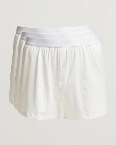 CDLP 3-Pack Boxer Shorts White CDLP 3-Pack Boxer Shorts White