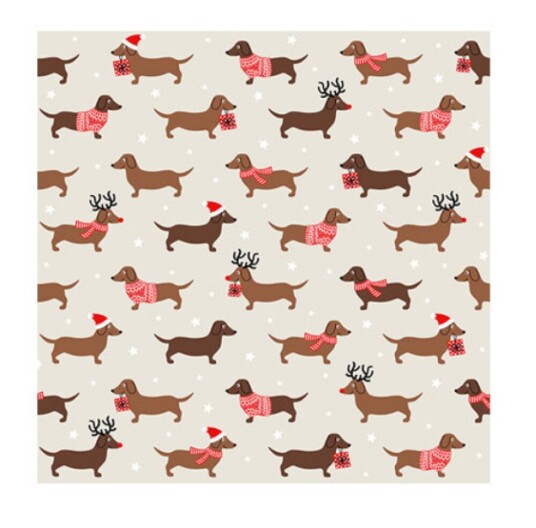 Servietter: Dachshund