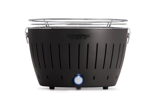 LotusGrill Classic-hybrid røykfri gass+kull grey LotusGrill Classic-hybrid røykfri gass+kull grey